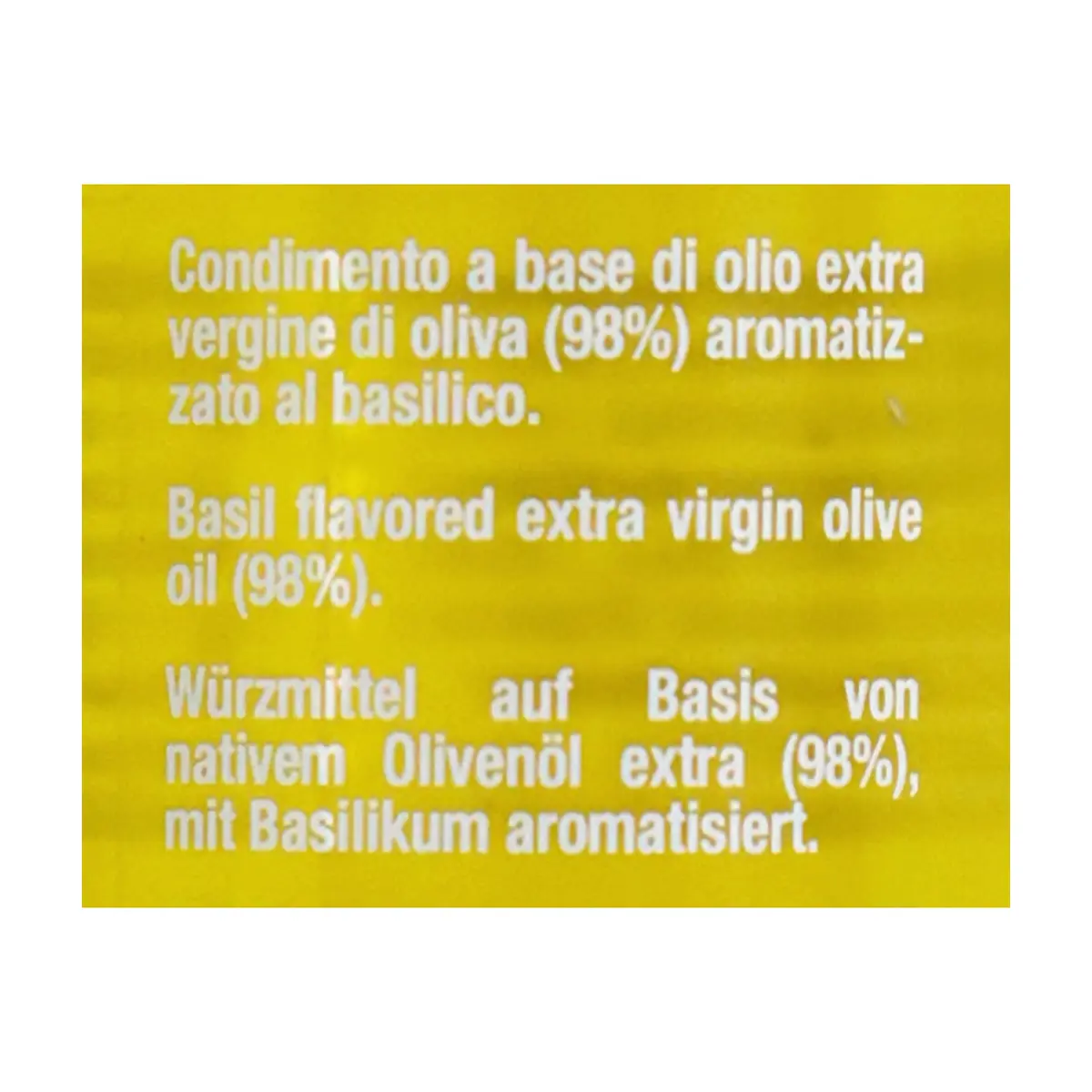 Aceite de oliva extra virgen aromatizado con albahaca Dante (250 ml) - Thumbnail 4