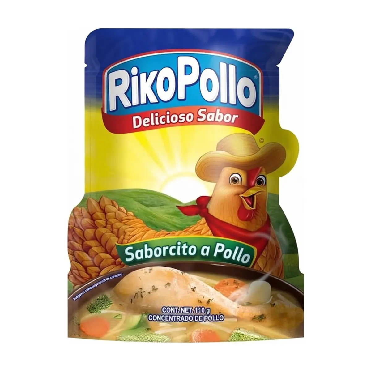 Caldo concentrado de pollo RikoPollo (110 g / 3.88 oz) - Miniatura 1