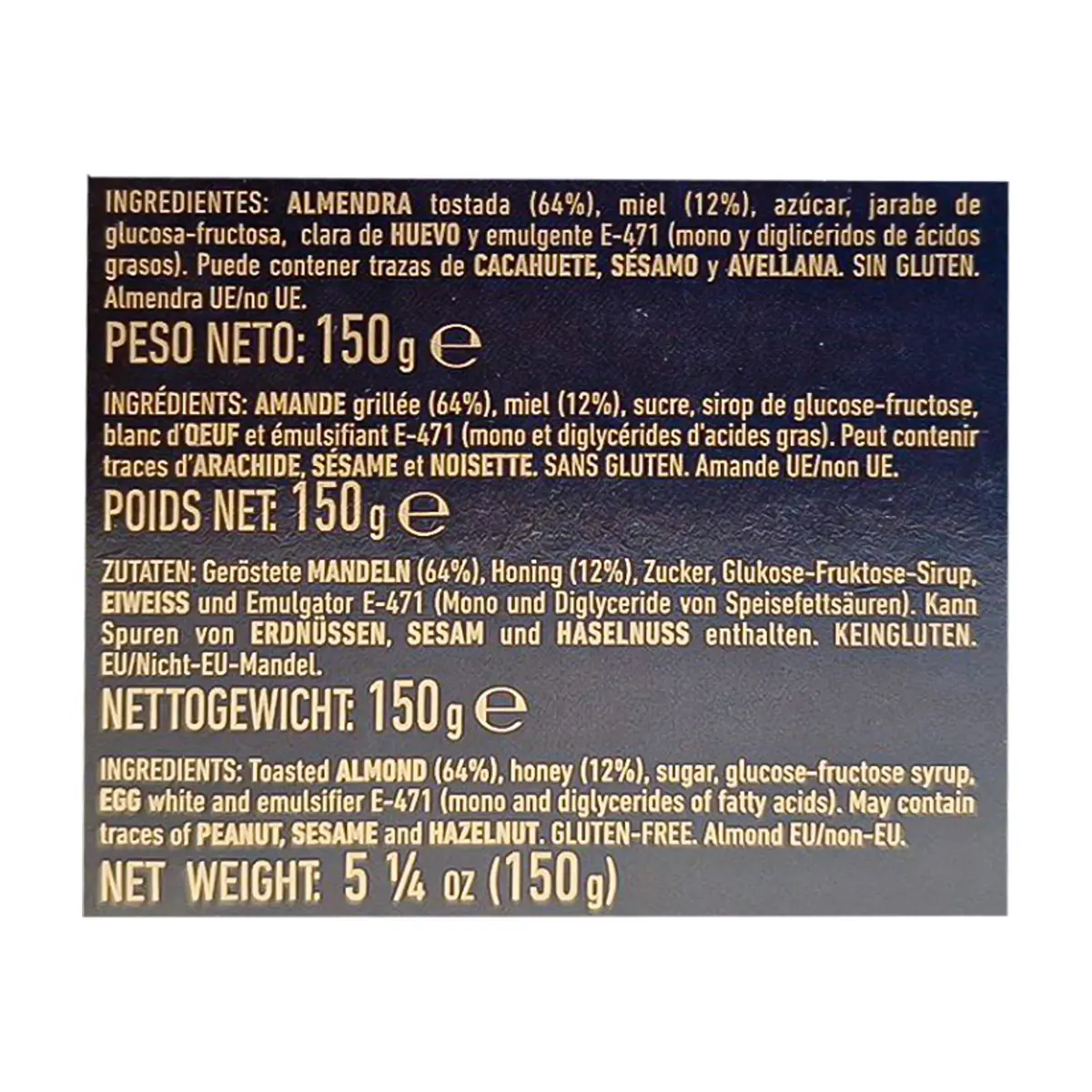 Turrón de Jijona La Joya (150 g / 5.29 oz) - Miniatura 4