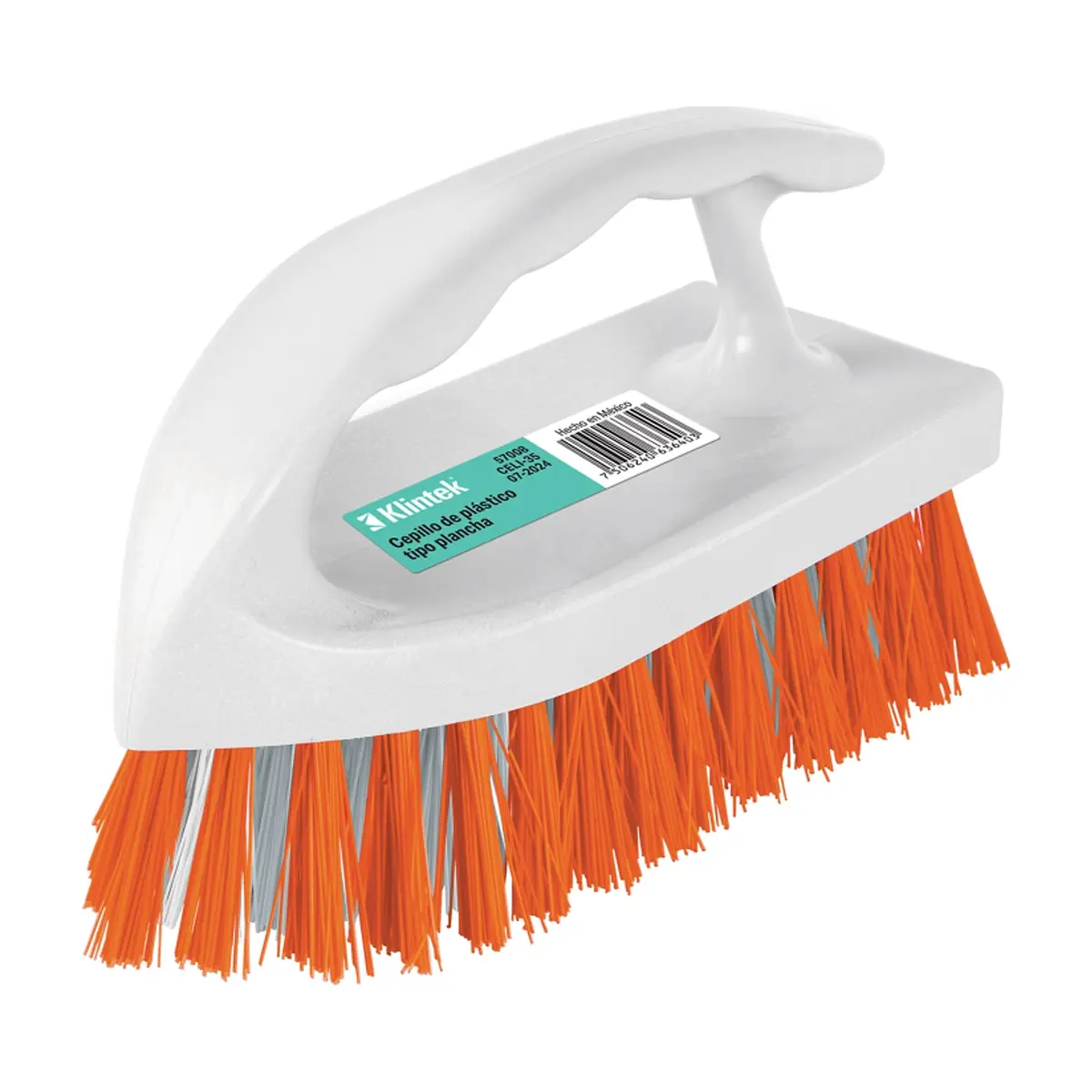 Cepillo de plástico tipo plancha Klintek CELI-35