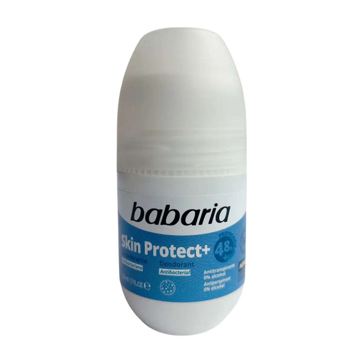 Desodorante antitranspirante Roll On Skin Protect+ Babaria (50 ml)