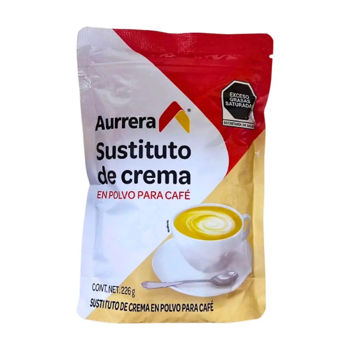 Sustituto de crema en polvo para café Aurrera (226 g / 7.97 oz) - Miniatura 1