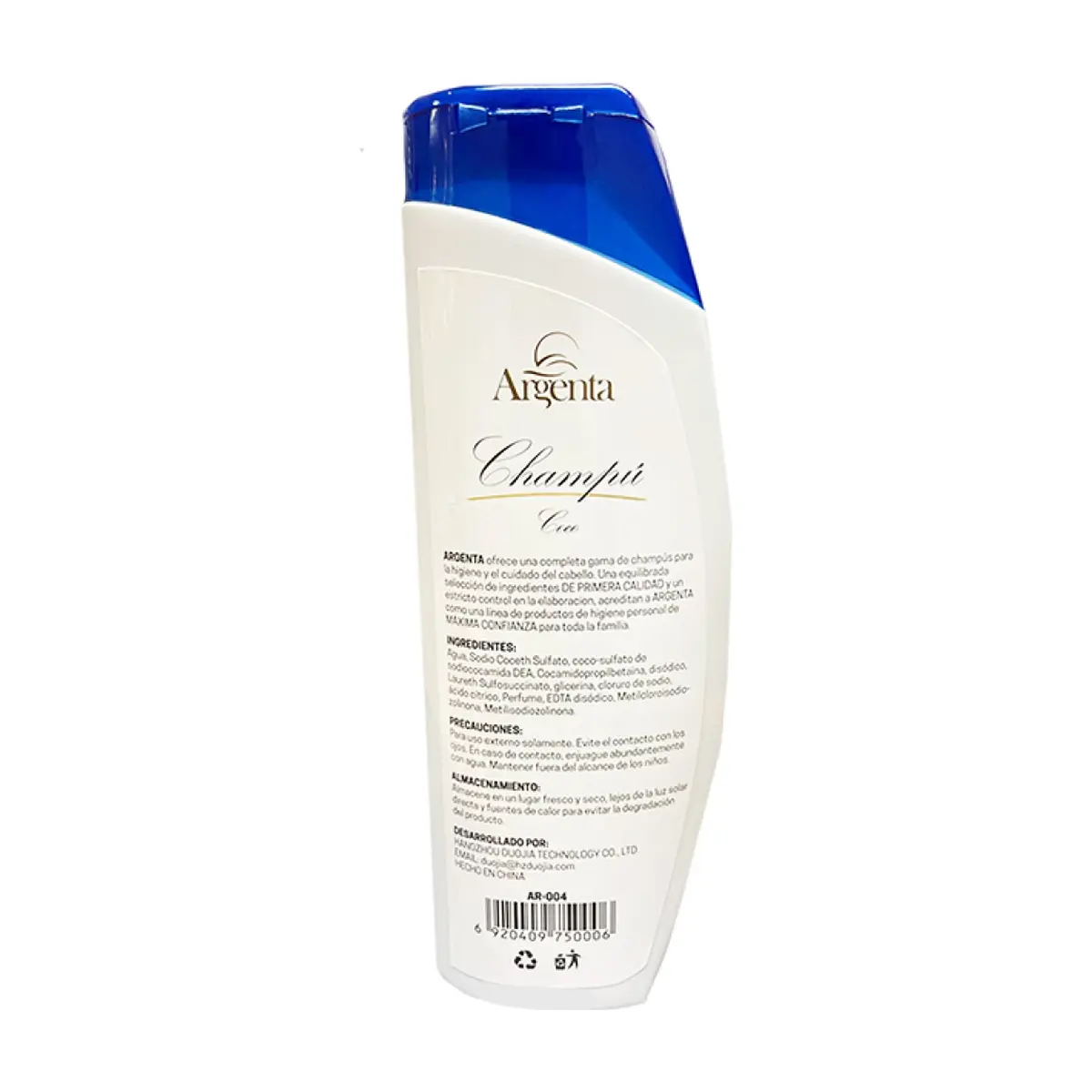 Champú de coco Argenta (400 ml / 14.08 oz) - Thumbnail 3