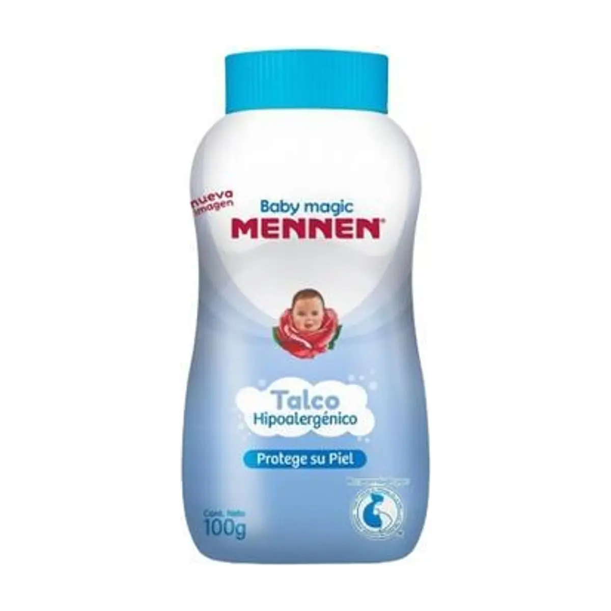 Talco para Bebé Magic Azul (100 gr) MENNEN