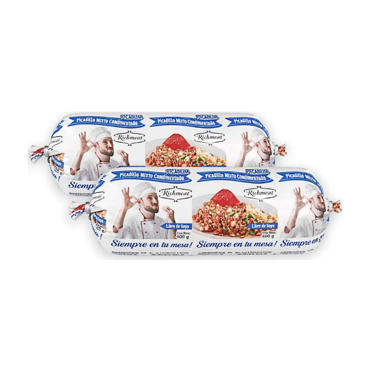 Picadillo mixto condimentado Richmeat (2 x 400 g / 14.1 oz) - Miniatura 1