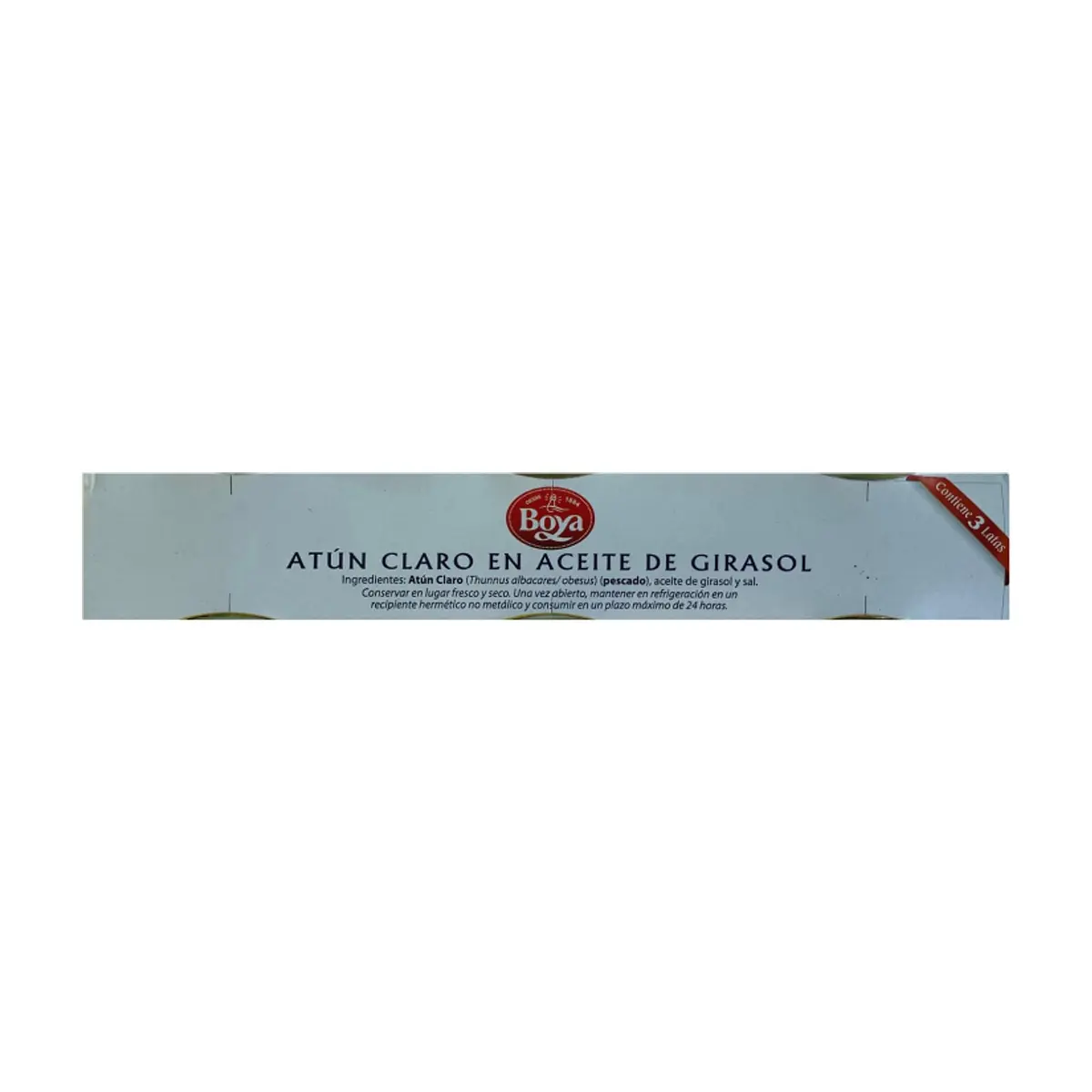 Atún claro en aceite de girasol Boya (210 g / 7.41 oz) - Thumbnail 3