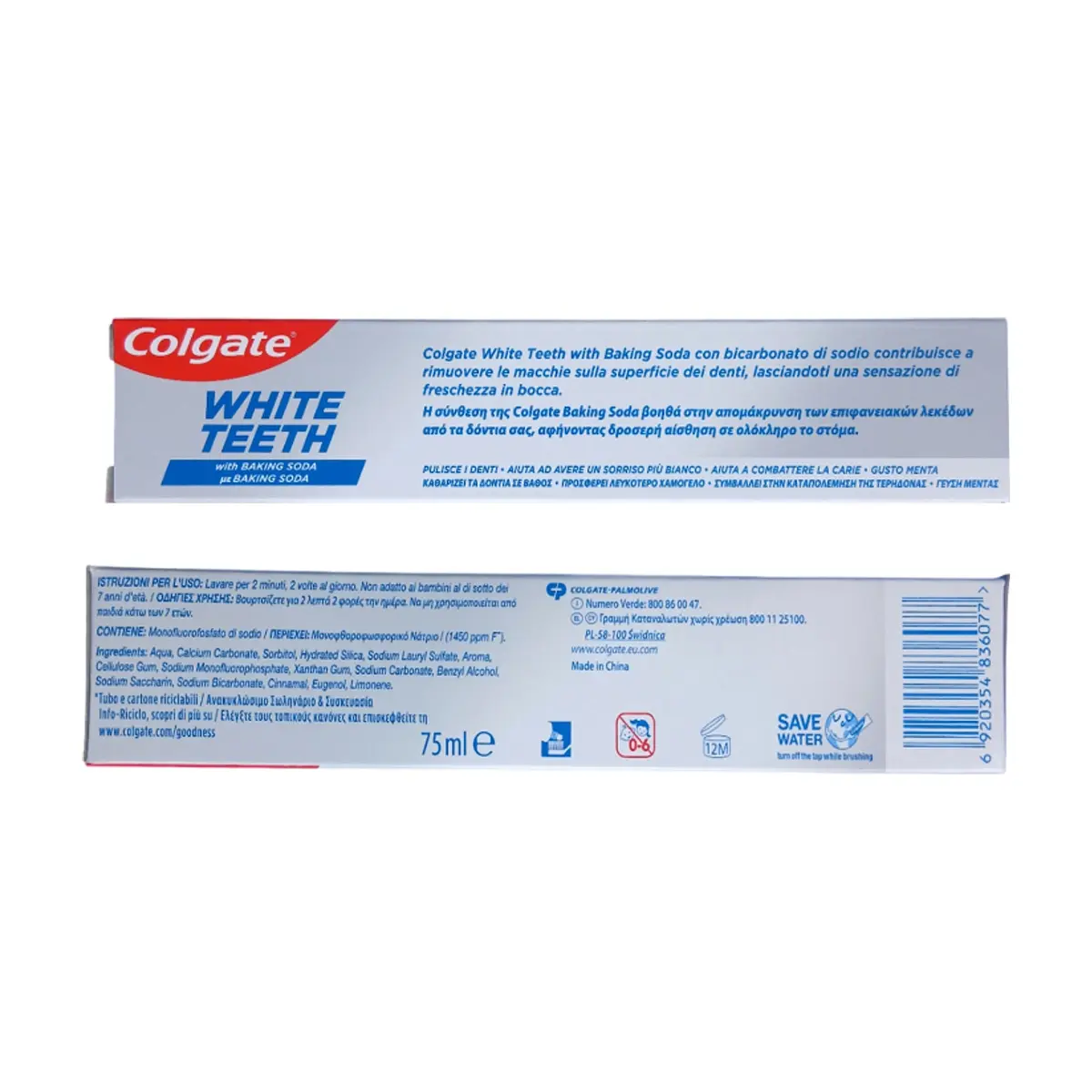 Pasta dental blanqueadora Colgate (75 ml) - Thumbnail 3