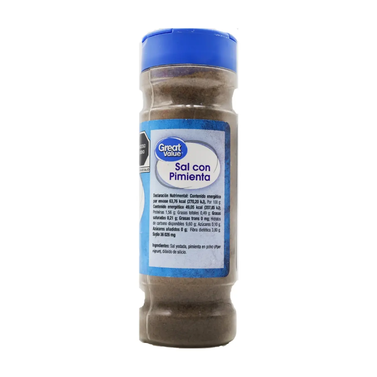 Sal con pimienta Great Value (130 g / 4.58 oz) - Thumbnail 4