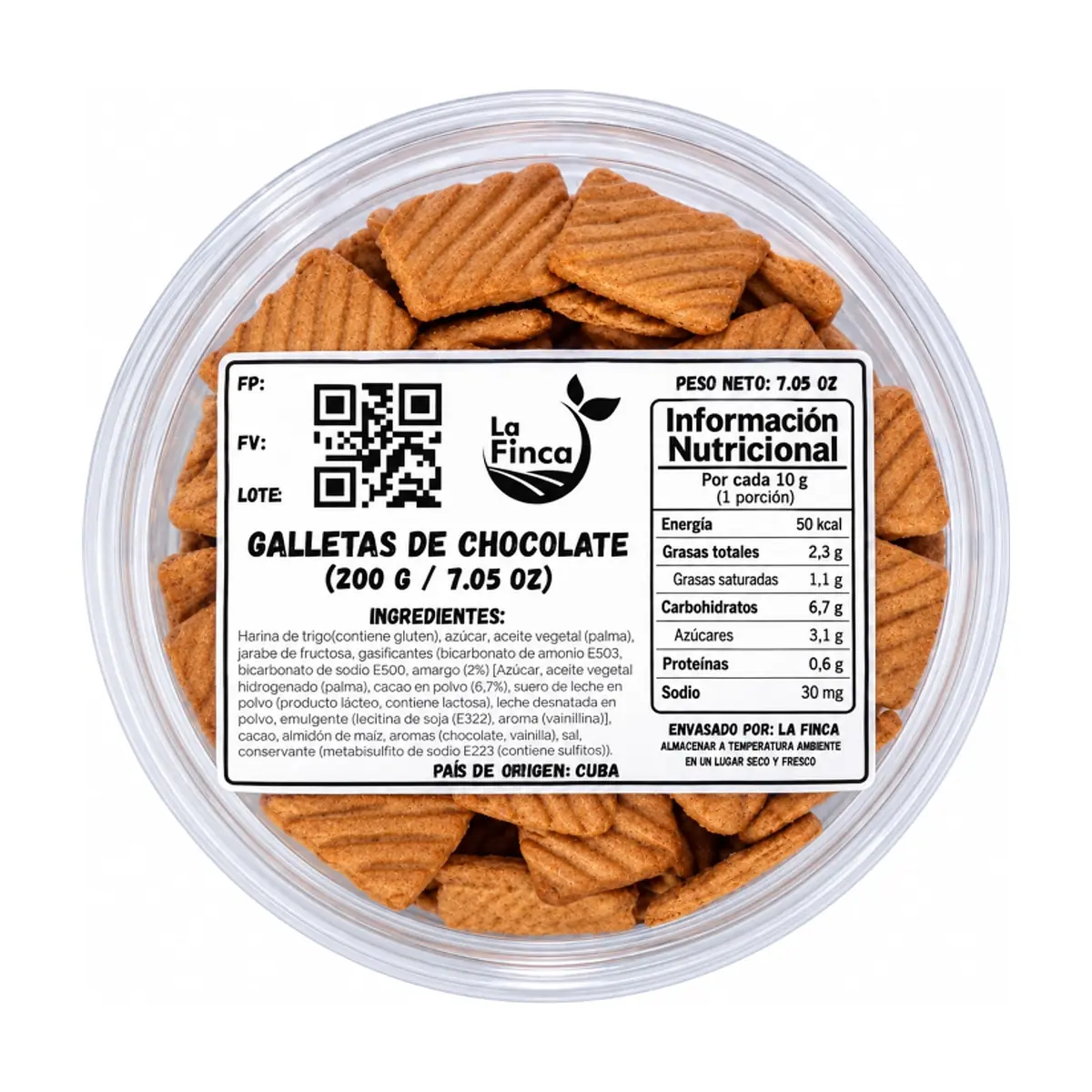 Galletas de chocolate La Finca (200 g / 7.05 oz) - Thumbnail 3