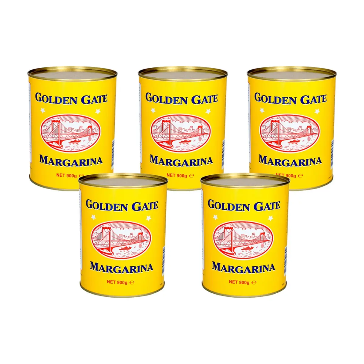 Margarina Golden Gate (5 X 900 g / 1.98 lb)