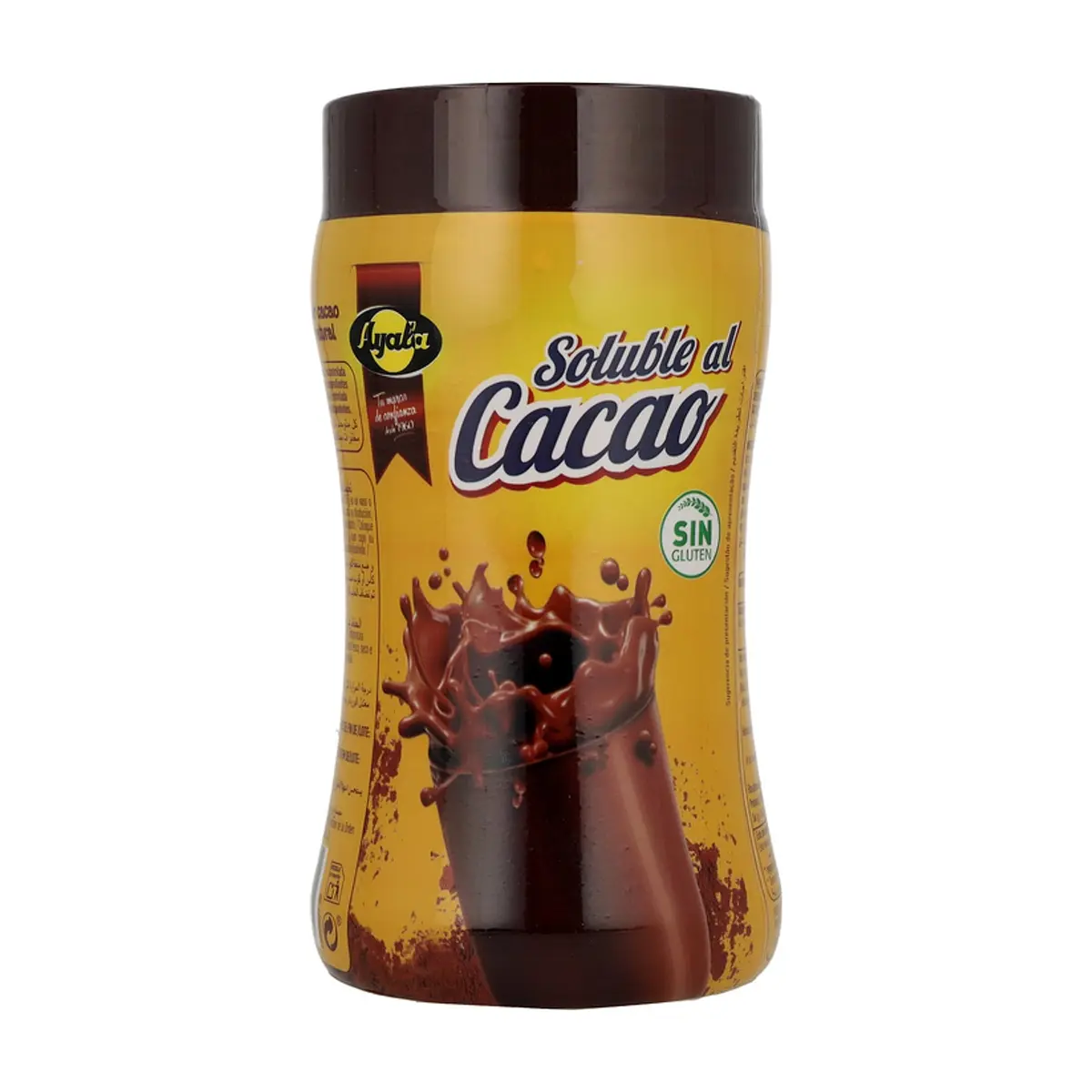 Cacao soluble desgrasado Ayala (500 g / 1.1 lb) - Miniatura 1