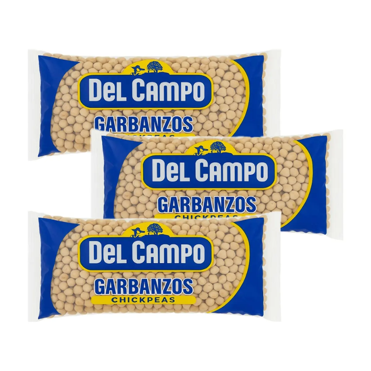 Combo garbanzos Del Campo (3 x 454 g / 1 lb)