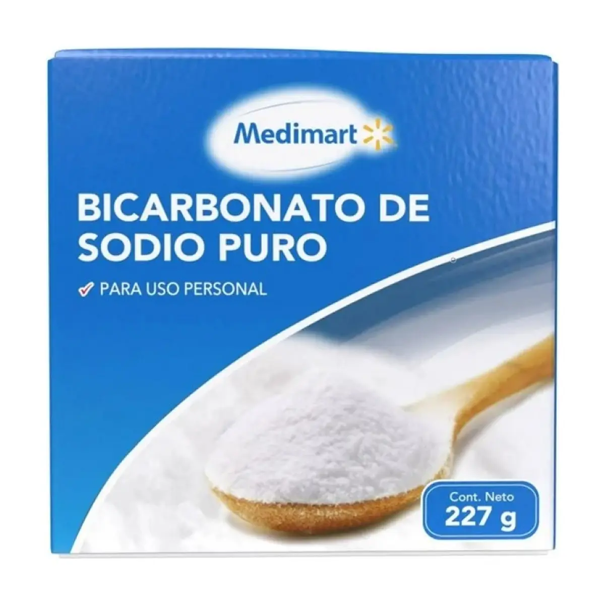Bicarbonato de sodio puro Medimart (227 g / 8.01 oz) - Thumbnail 3