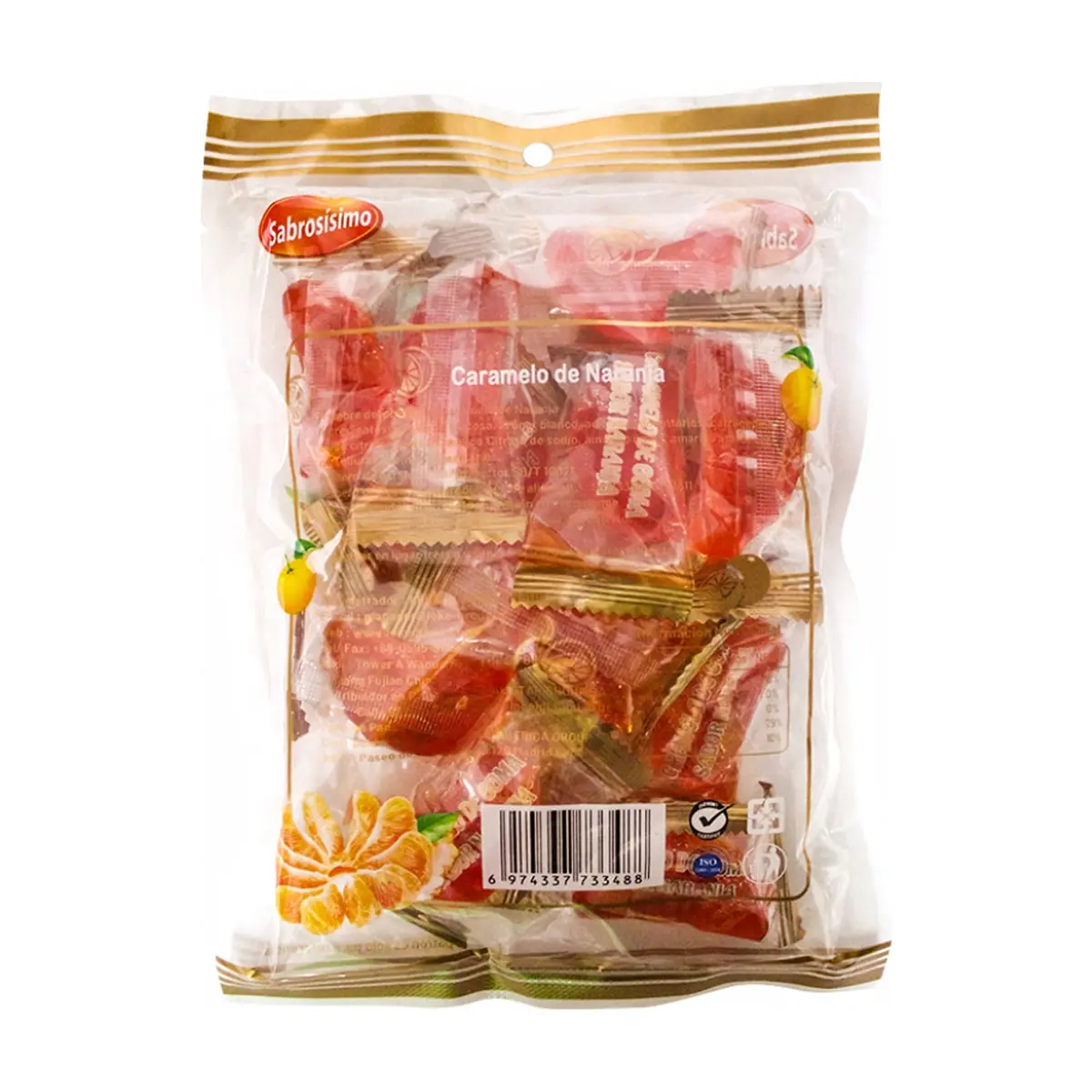 Caramelos de goma sabor naranja (100 g / 3.52 oz) - Thumbnail 2