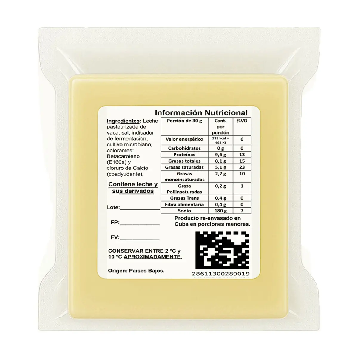 Queso gouda May SM (1 kg / 2.2 lb) - Thumbnail 2