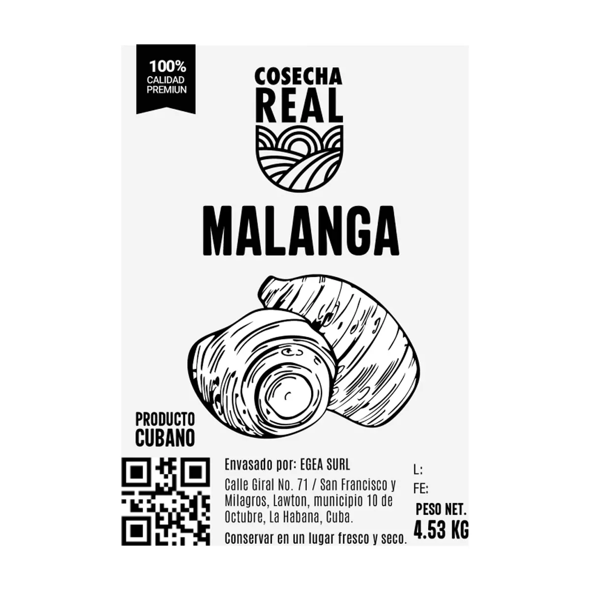 Malanga Cosecha Real (4.53 kg / 10 lb) - Thumbnail 3