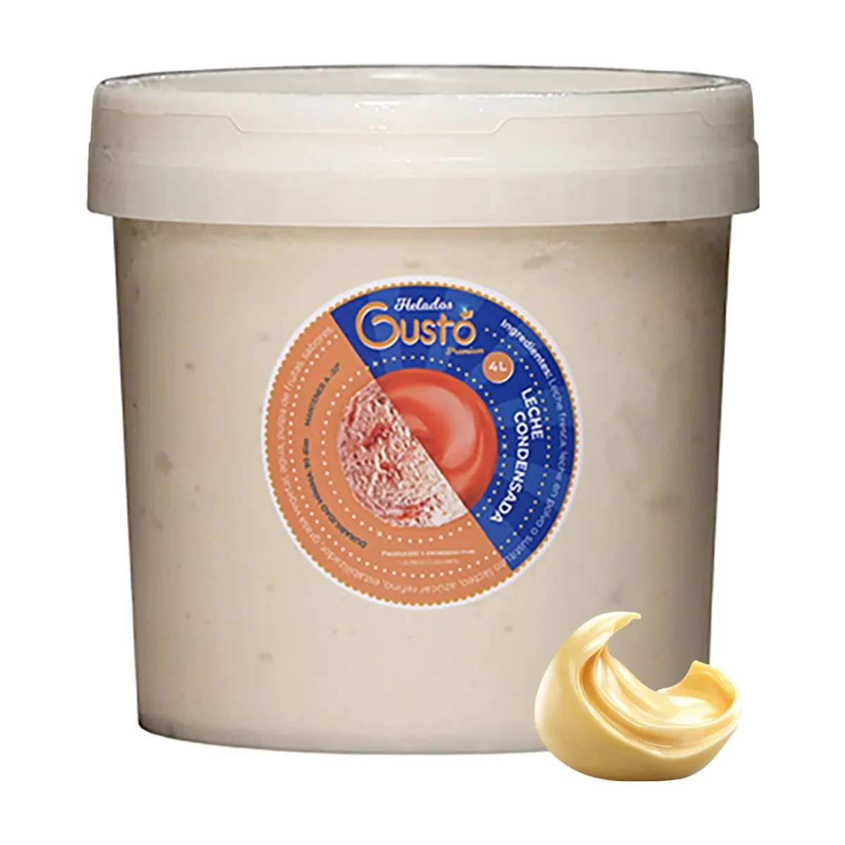 Helado Premium de leche condensada Gustó (4 L) - Miniatura 1