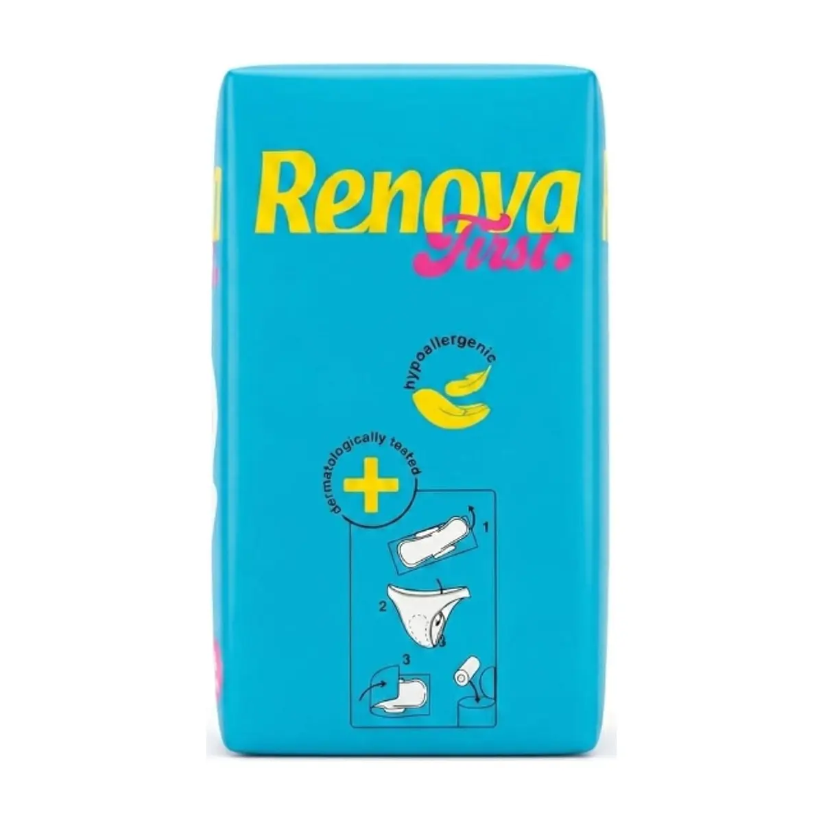 Toallas sanitarias ultrafinas con alas super Renova (12 U) - Thumbnail 2