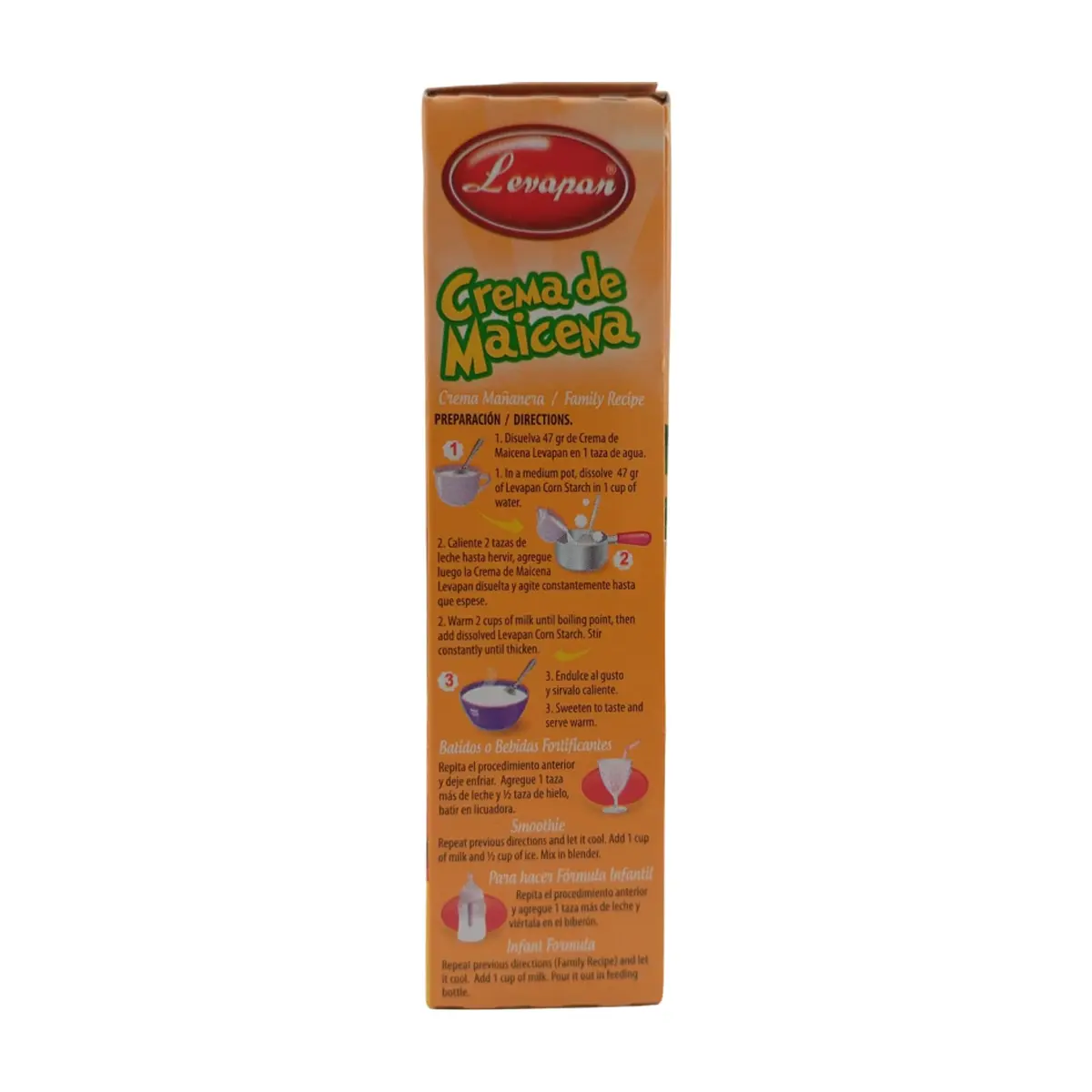 Crema de maicena de naranja piña Levapan (47 g / 1.66 oz) - Thumbnail 3