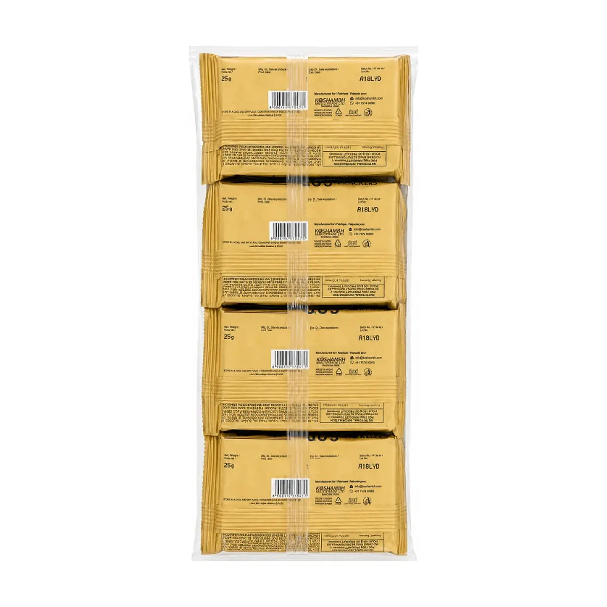 Galletas saladas Club Crackers Glendor (8 x 25 g) - Thumbnail 3