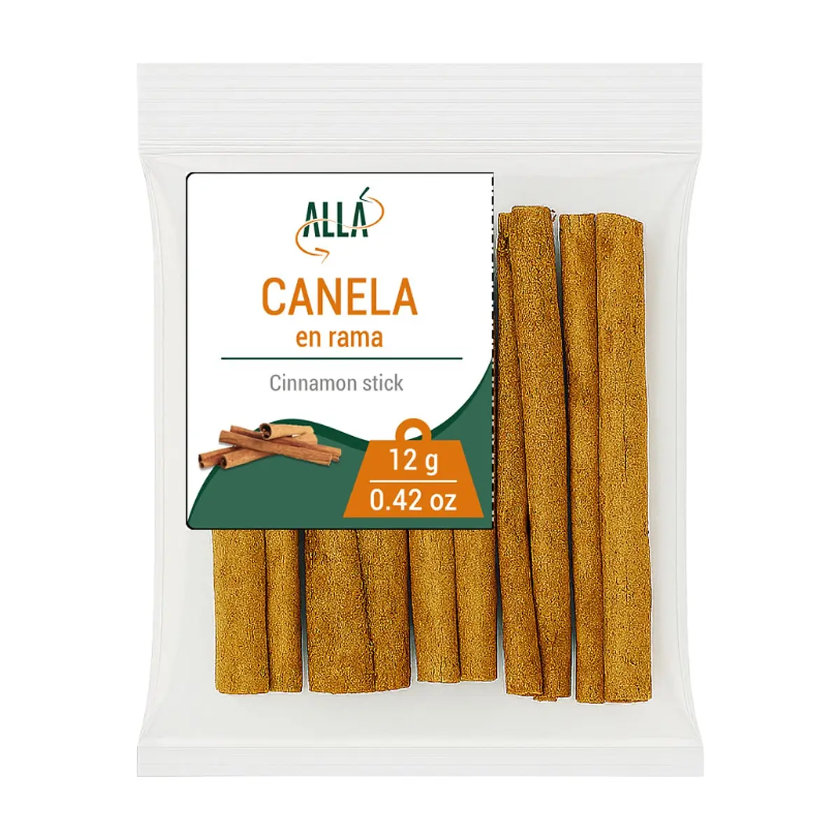 Canela en rama ALLÁ (12 g)