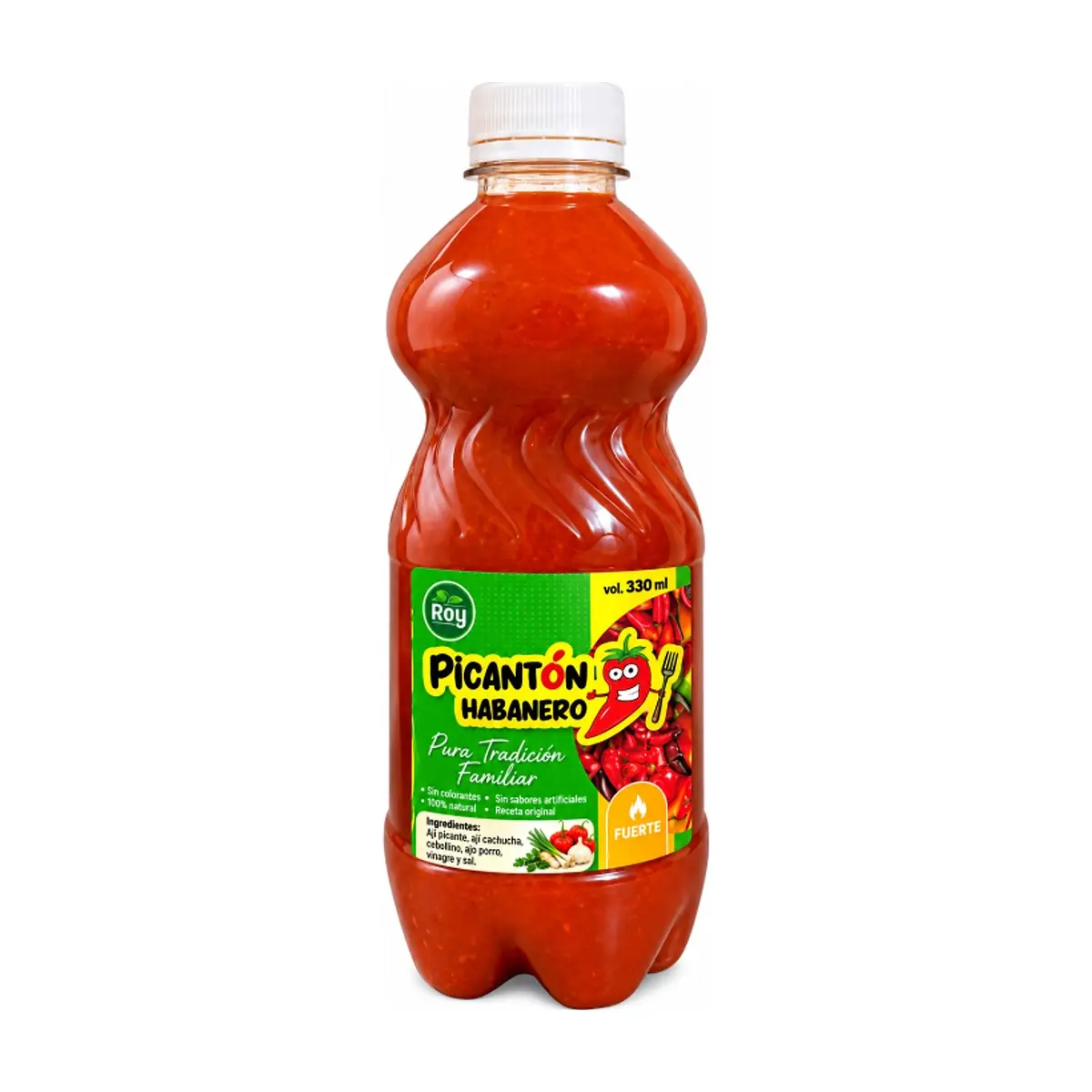 Salsa Picantón Habanero Don Roy (330 ml) - Miniatura 1