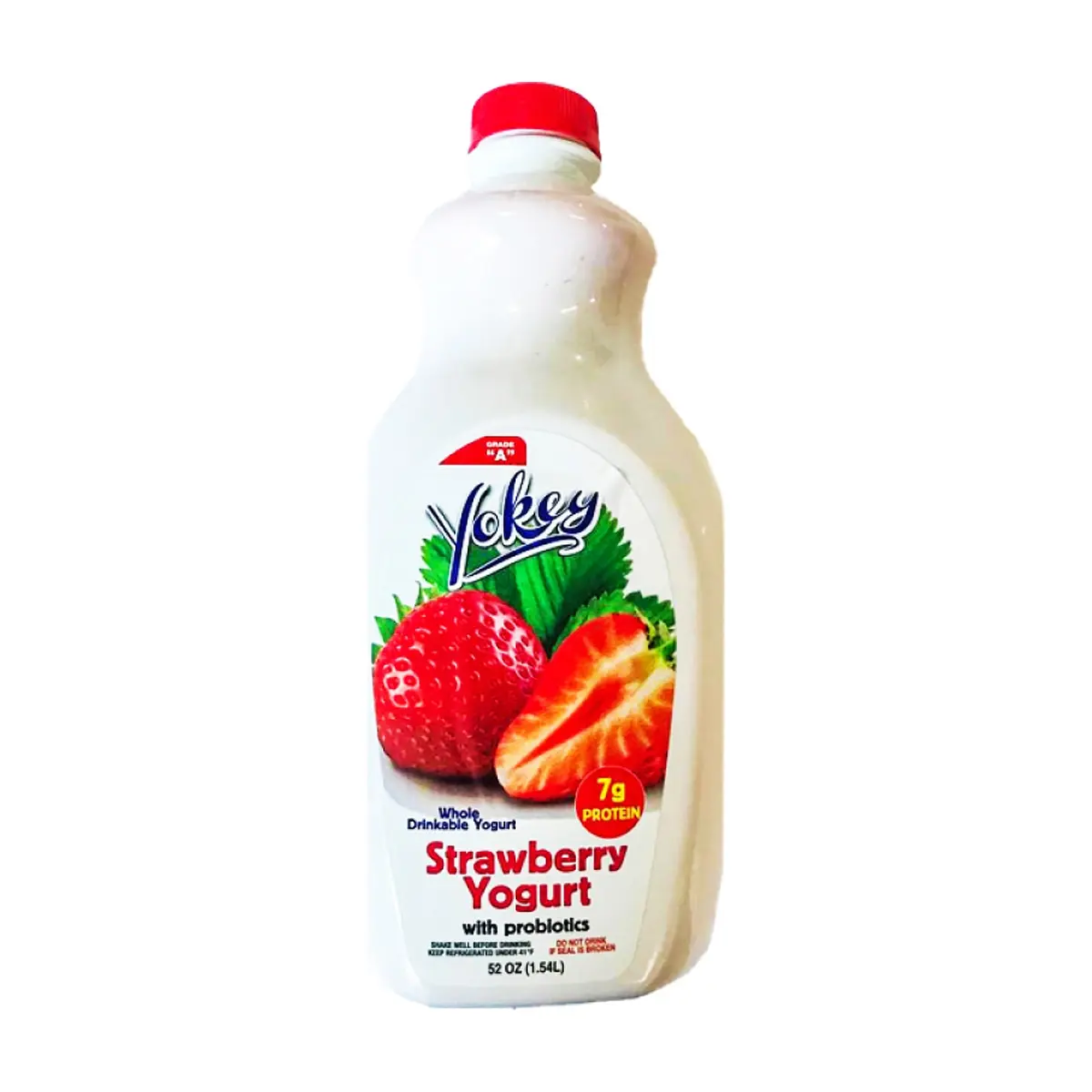 Yogurt de fresa con probióticos Yokey (1.54 L) - Miniatura 1