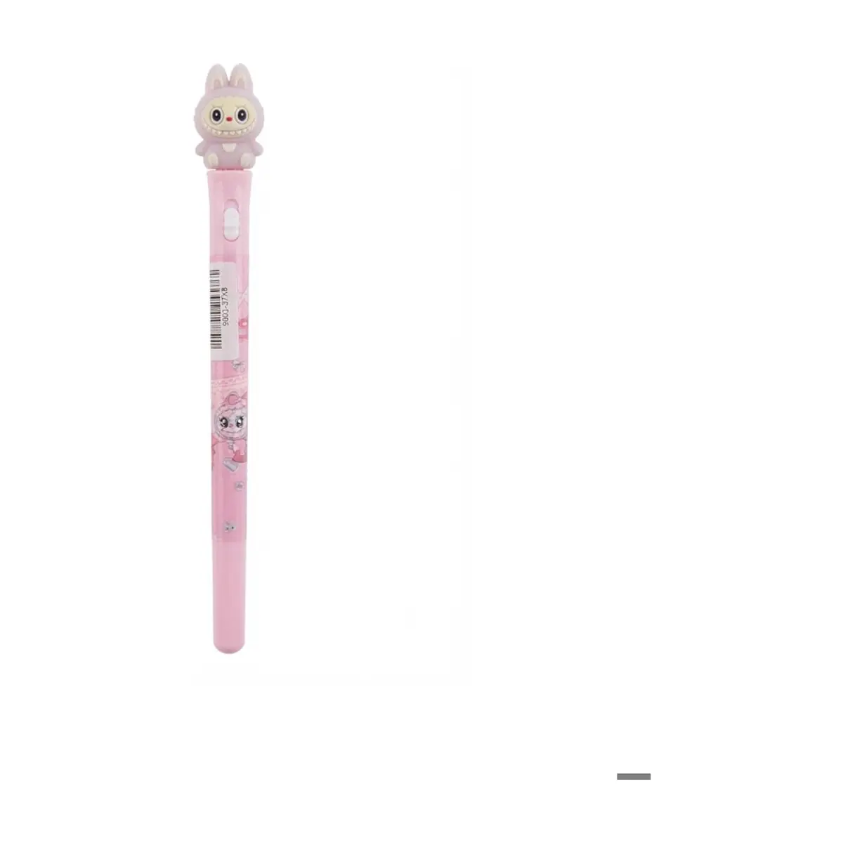 Bolígrafo de gel rosado diseño de Labubu Gutza - Miniatura 2