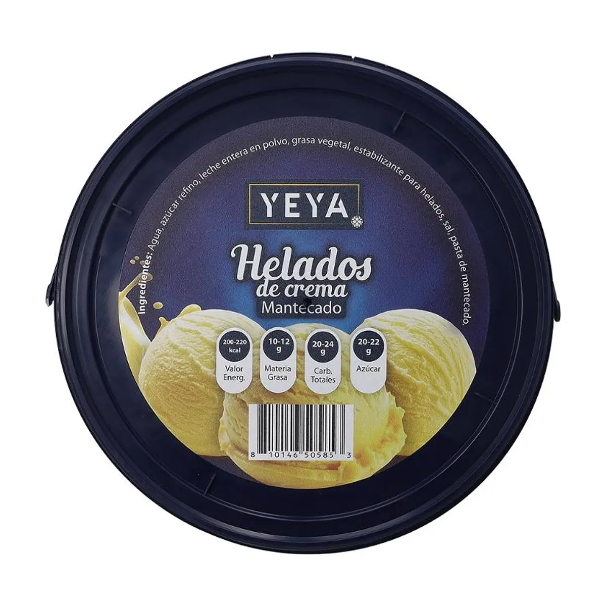 Helado de crema sabor a mantecado YEYA (4 L) - Thumbnail 6