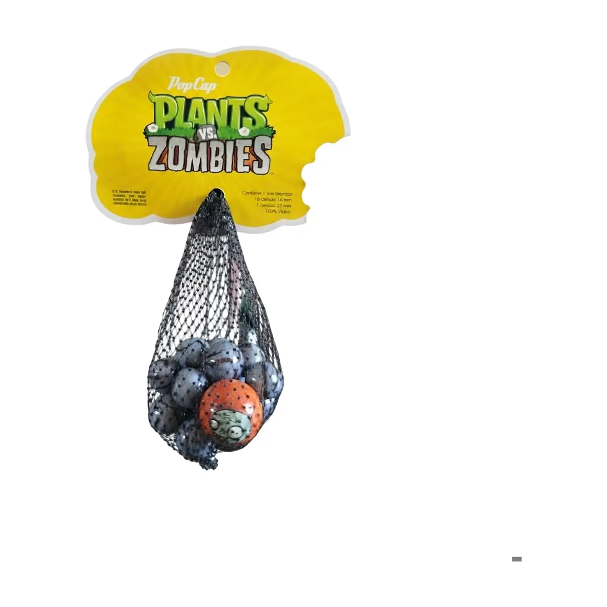 Juego de canicas -bolas- con diseño de Plantas Vs. Zombis PopCap - Thumbnail 2