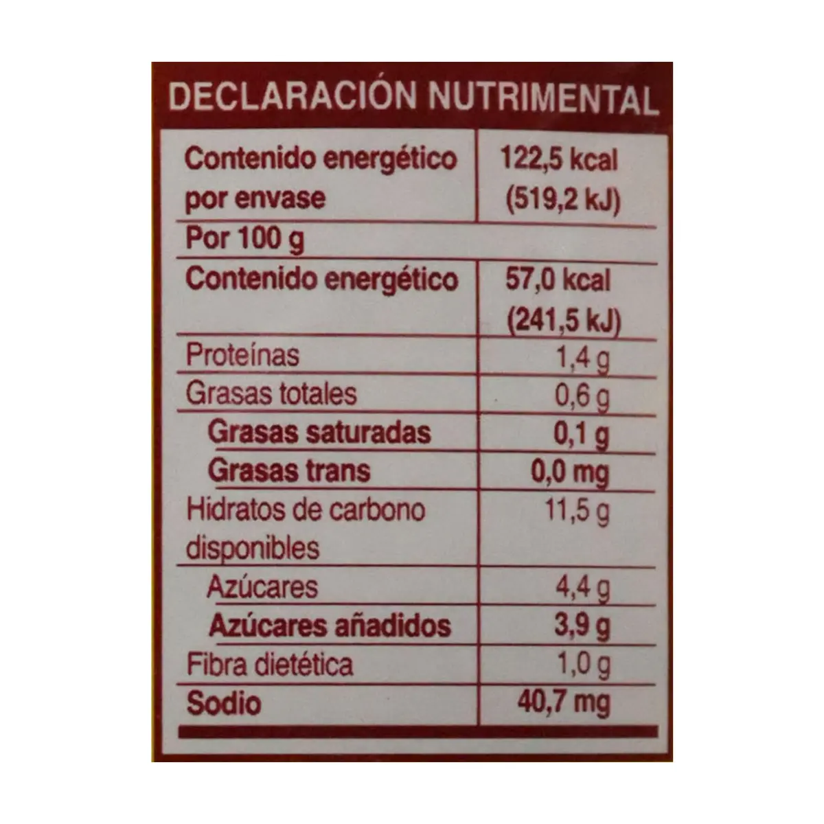 Cereal de avena integral instantáneo con pasas sabor arroz con leche Granvita (35 g / 1.23 oz) - Miniatura 5