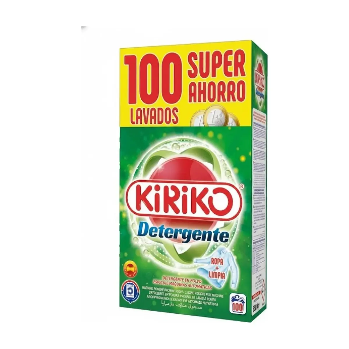 Detergente para Lavadora (6.5kg) KIRIKO - Imagen 1