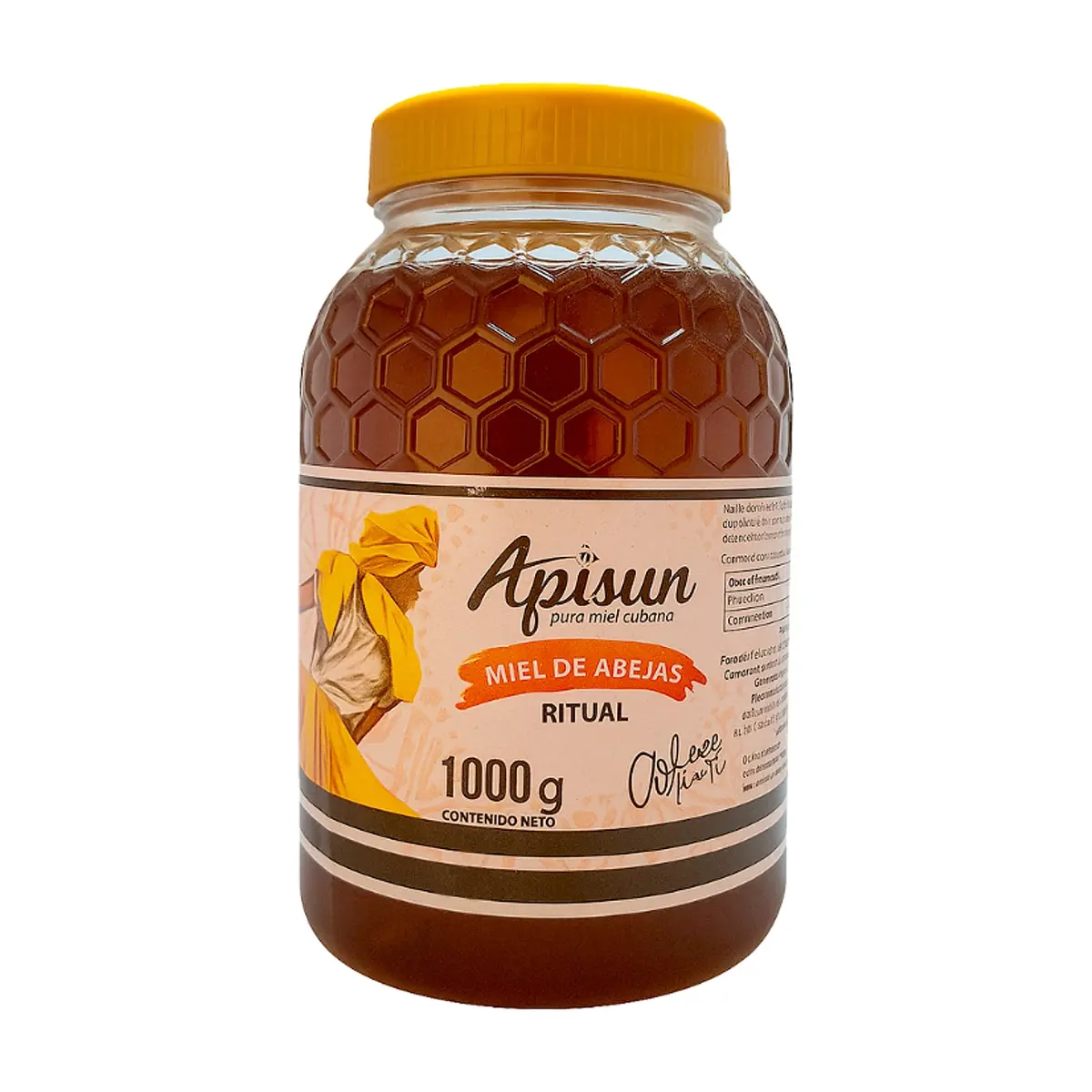 Miel de abejas polifloral 100% natural Apisun (1 kg / 2.2 lb)