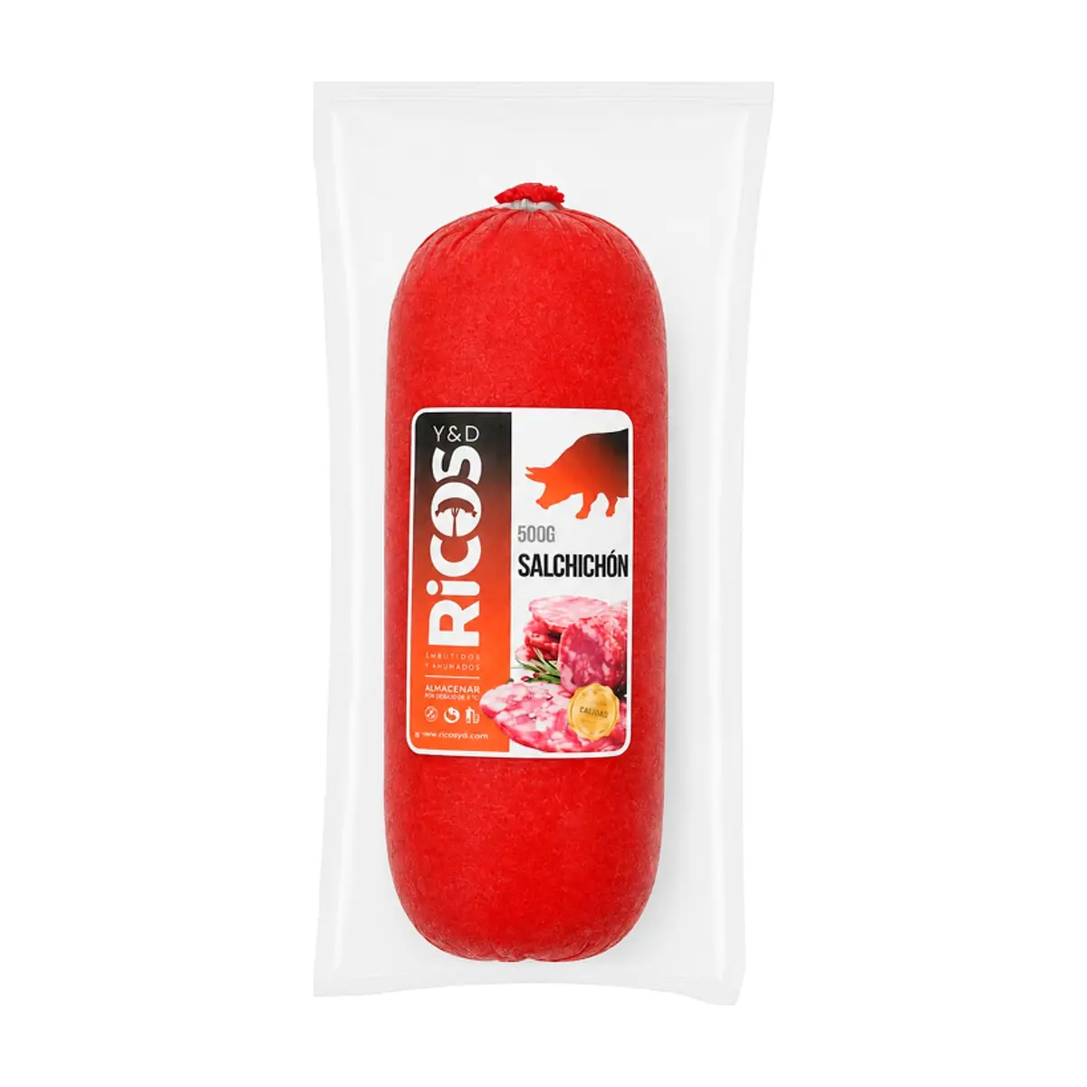 Salchichón Tradicional Y&D Ricos (500 g / 1.1 lb) - Thumbnail 2