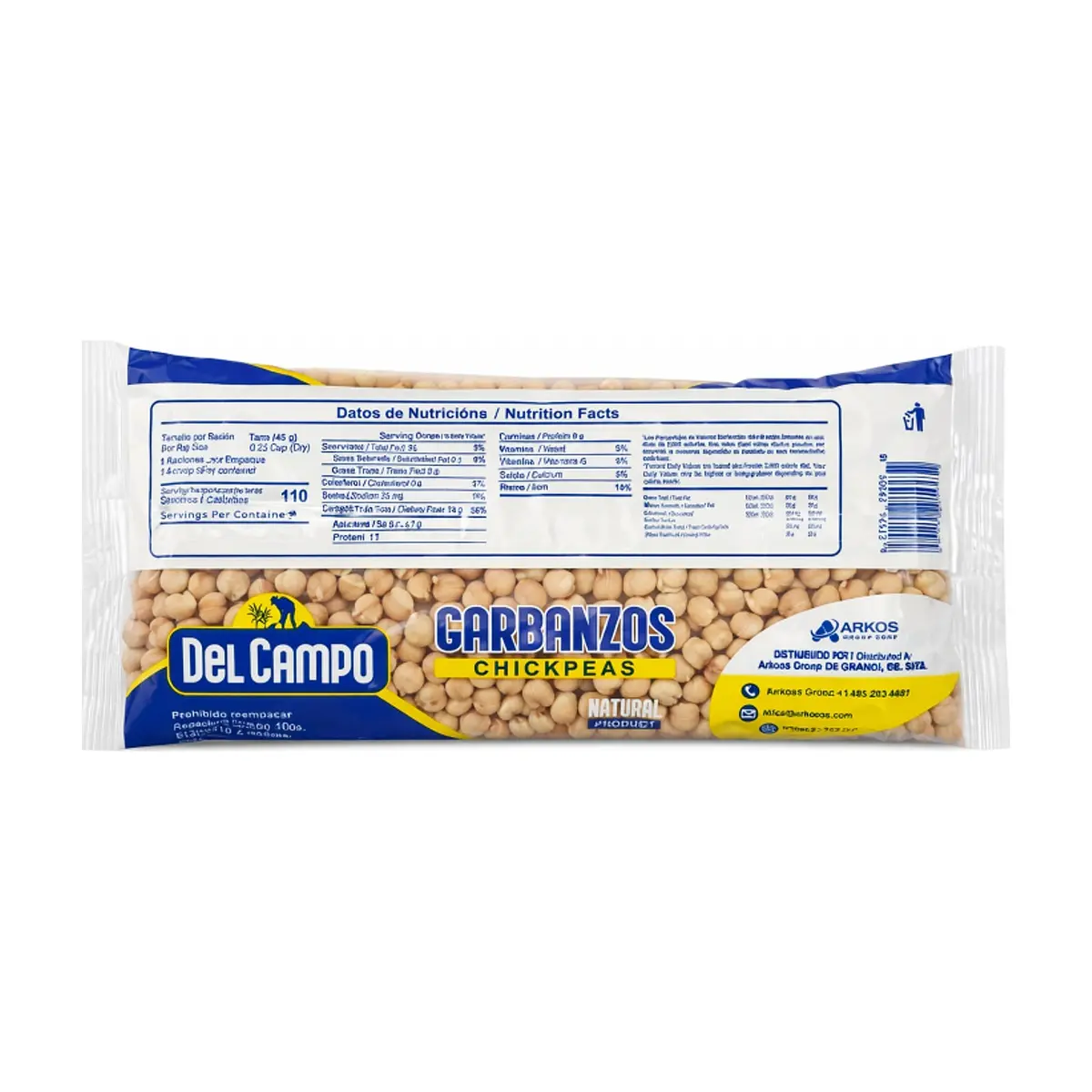 Garbanzos Del Campo (454 g / 1 lb) - Thumbnail 2