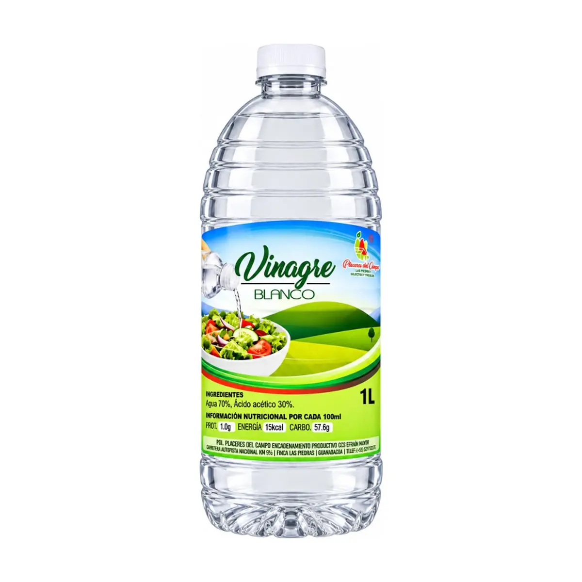 Vinagre blanco Placeres del Campo (1 L) - Thumbnail 3