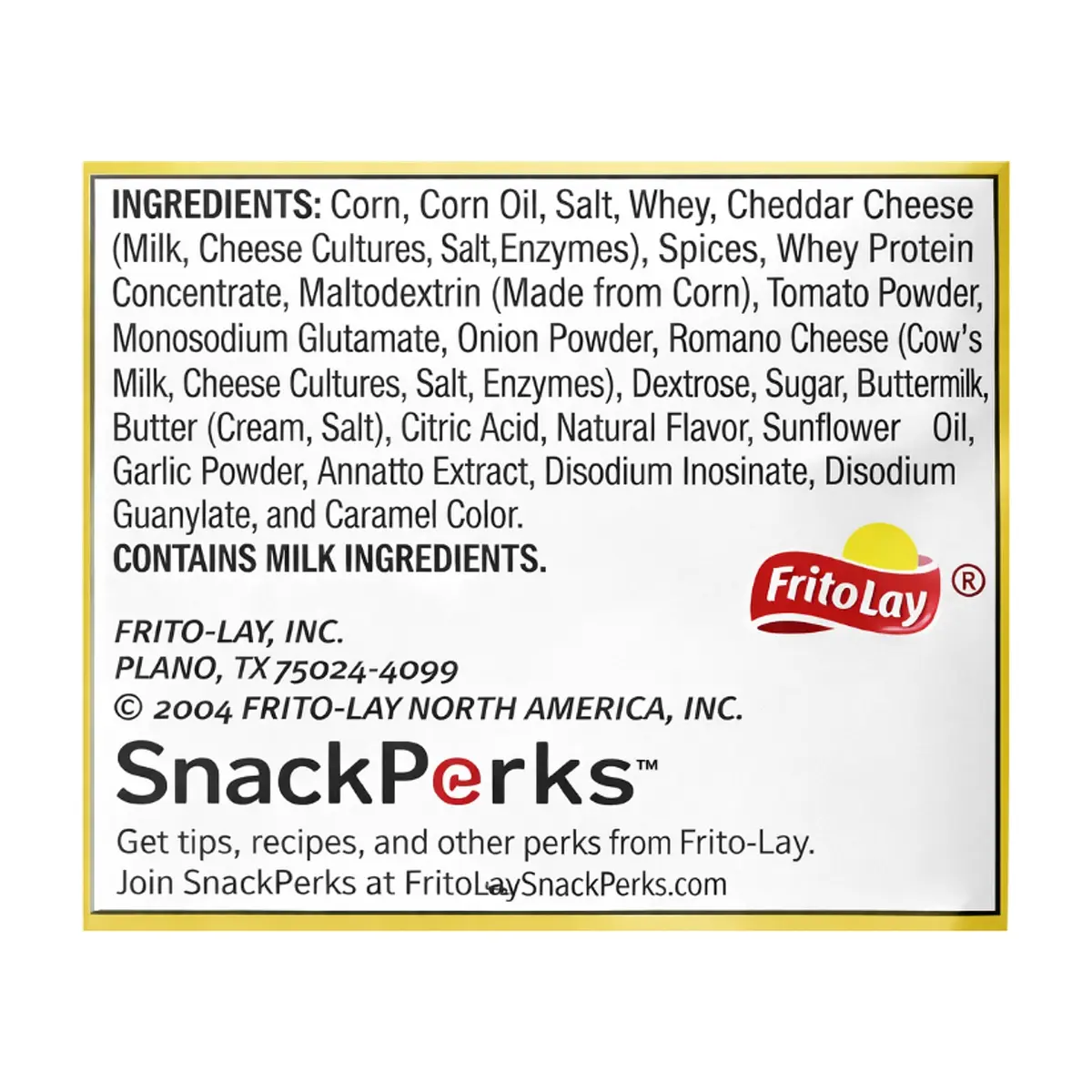 Chips de maiz originales Fritos (28.3 g / 1 oz) - Thumbnail 4