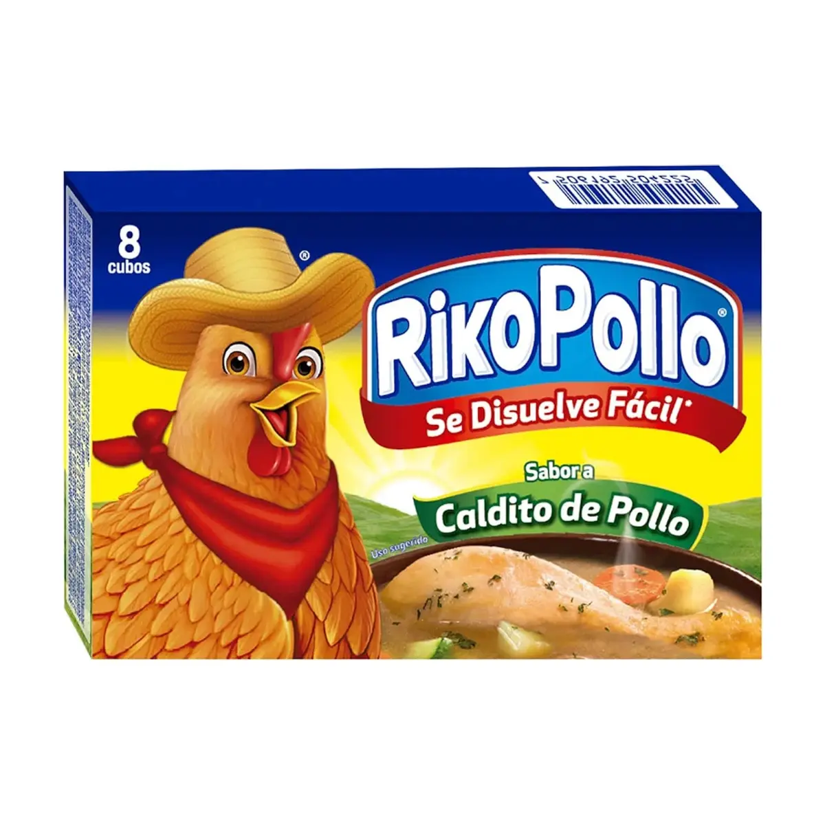 Caldo de pollo en cubos RikoPollo (8 x 11 g)