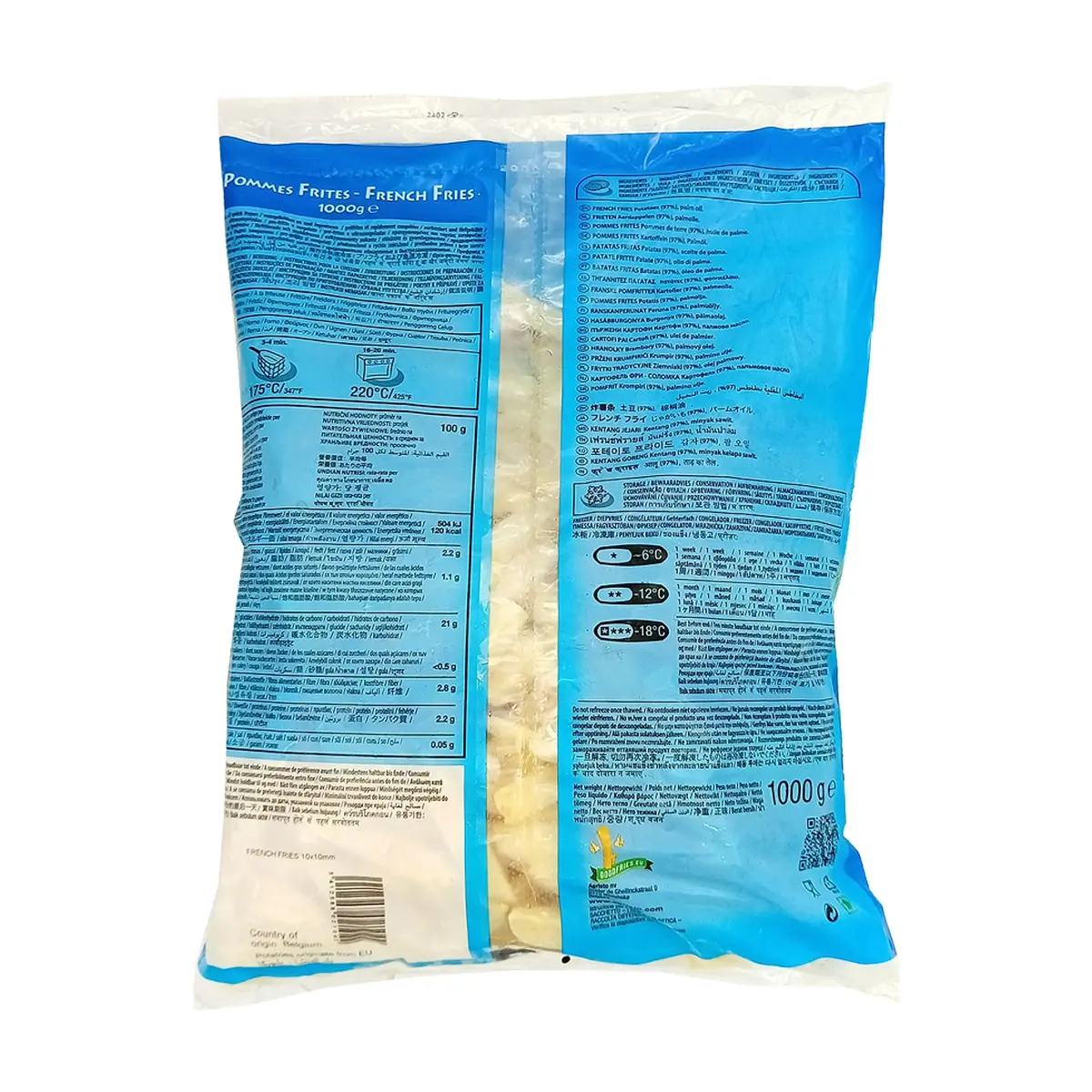 Papas prefritas Maestro (1 kg / 2.2 lb) - Miniatura 2