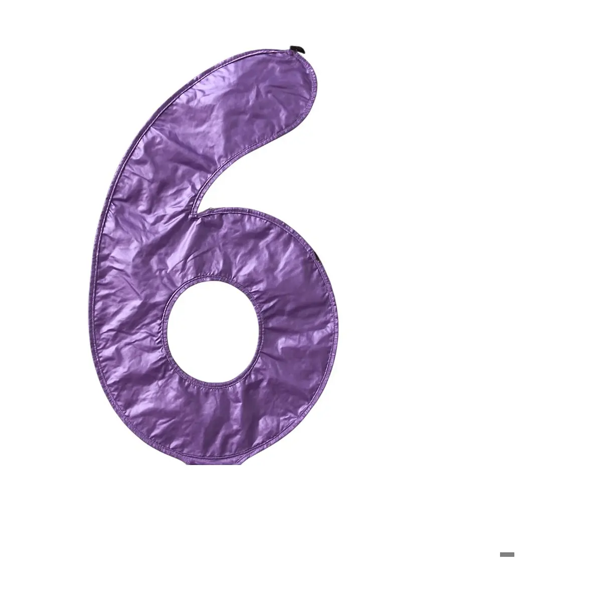 Globo morado Número 6 32 pulgadas Balloon - Thumbnail 3