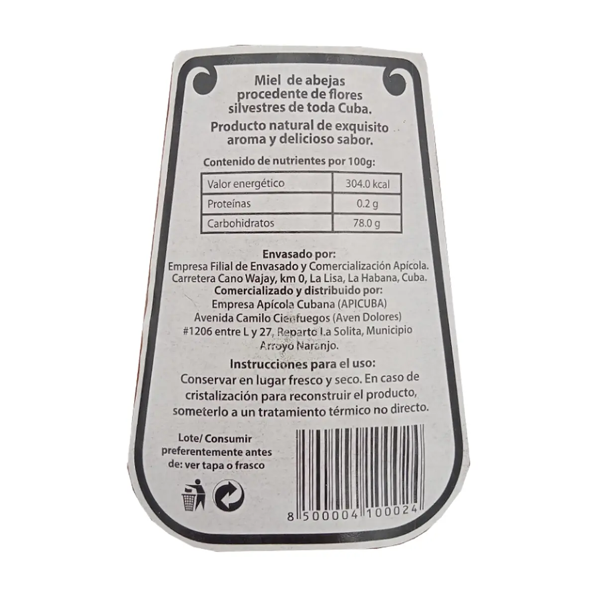 Miel de abejas Apisun (340 g / 11.9 oz) - Miniatura 3
