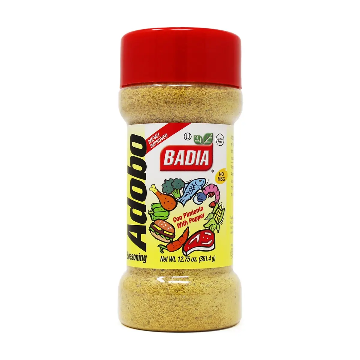 Adobo con pimienta Badia (361.4 g / 12.75 oz)