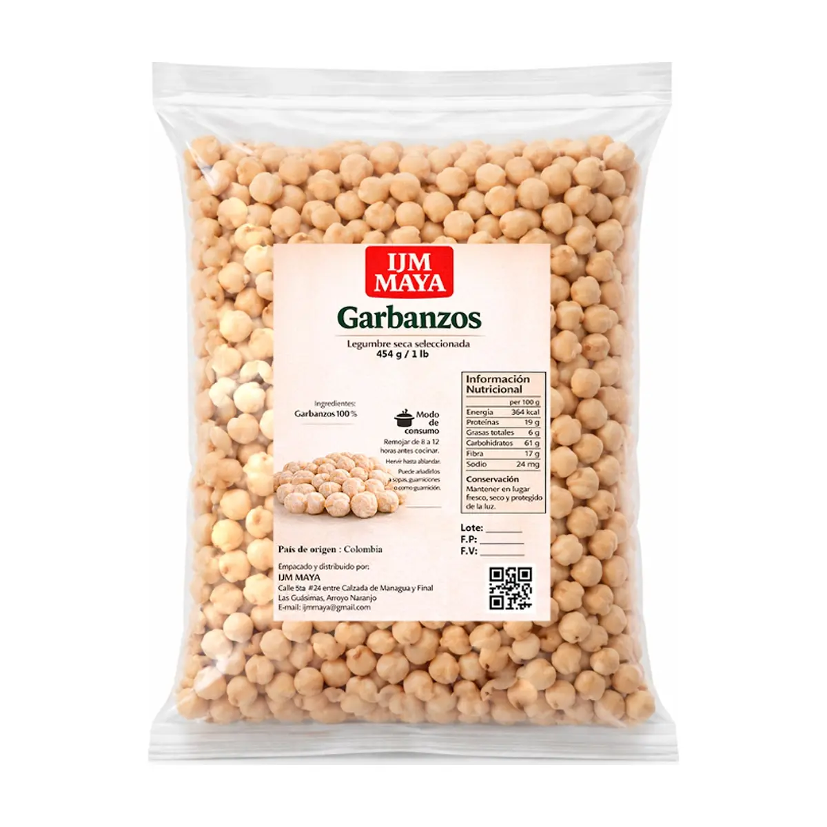Garbanzos IJM Maya (454 g / 1 lb) - Thumbnail 2