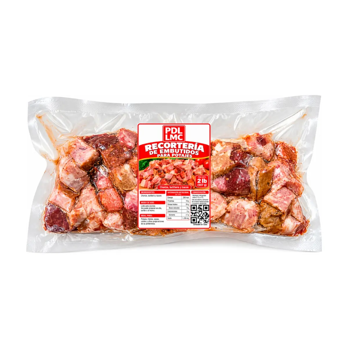 Recortería de embutidos para potajes PDL LMC (907 g / 2 lb)