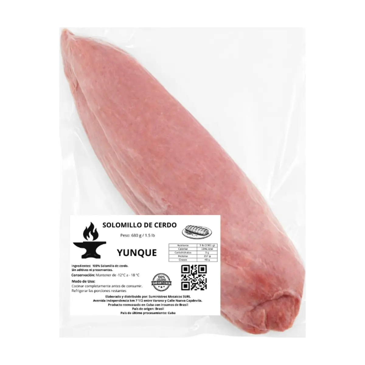 Solomillo de cerdo Yunque (680 g / 1.5 lb) - Thumbnail 7