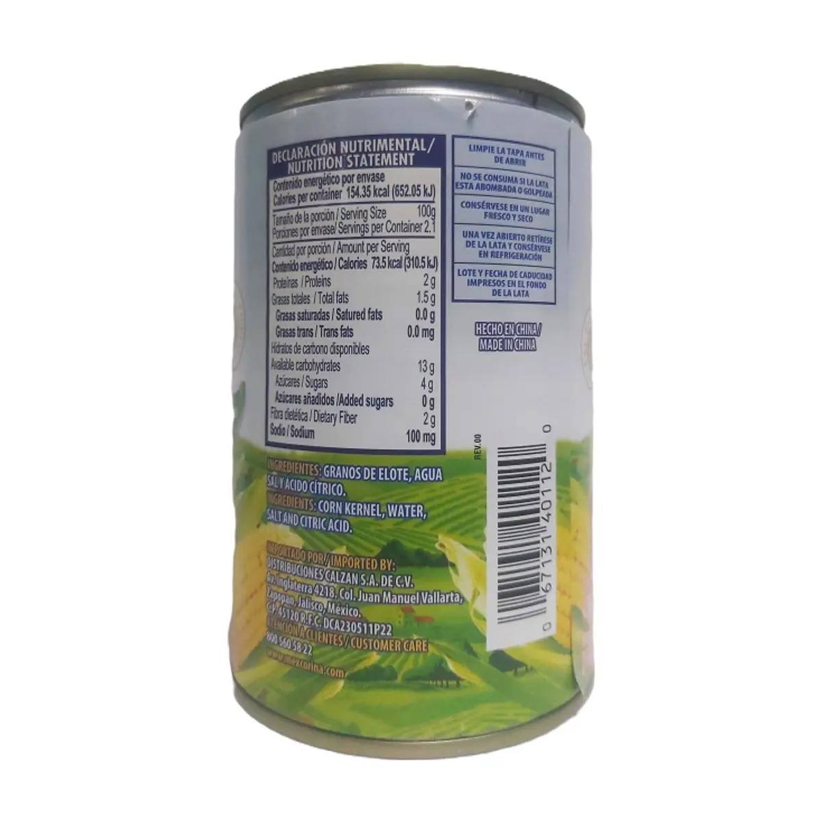 Granos de elote Corina (430 g / 15.17 oz) - Miniatura 2