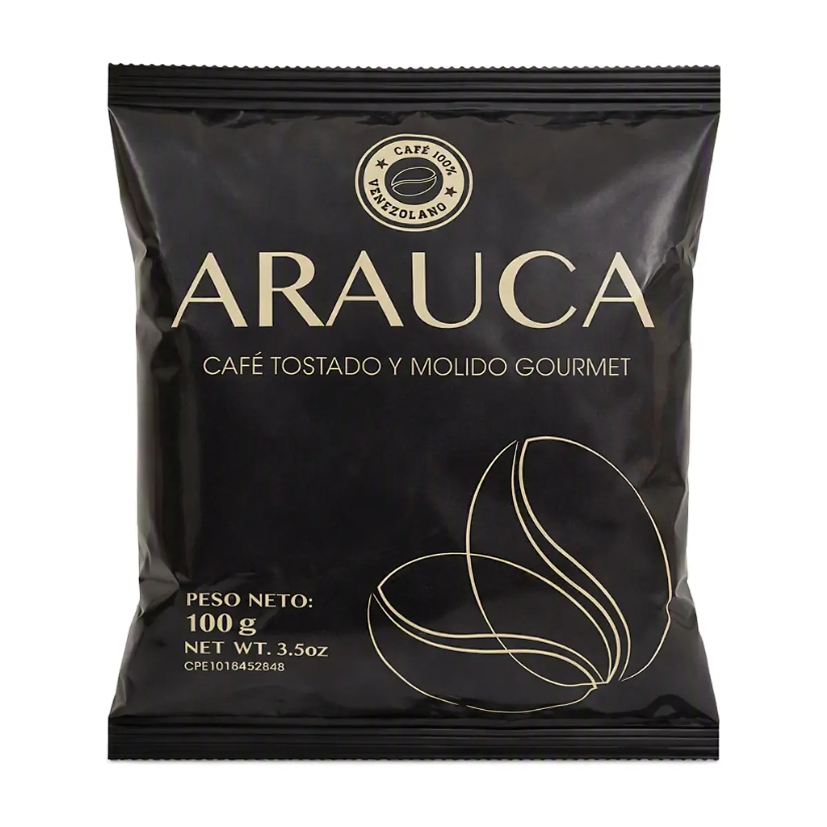Café tostado y molido gourmet Arauca (100 g / 3.5 oz)