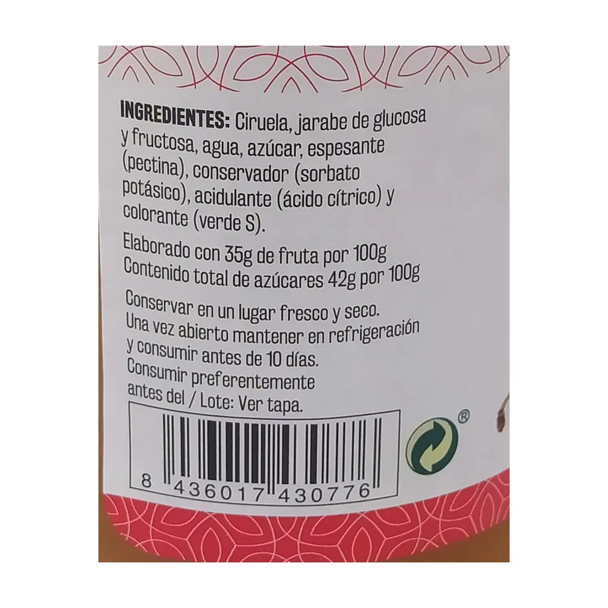 Confitura de ciruela Vima Foods (340 g / 11.99 oz) - Thumbnail 3