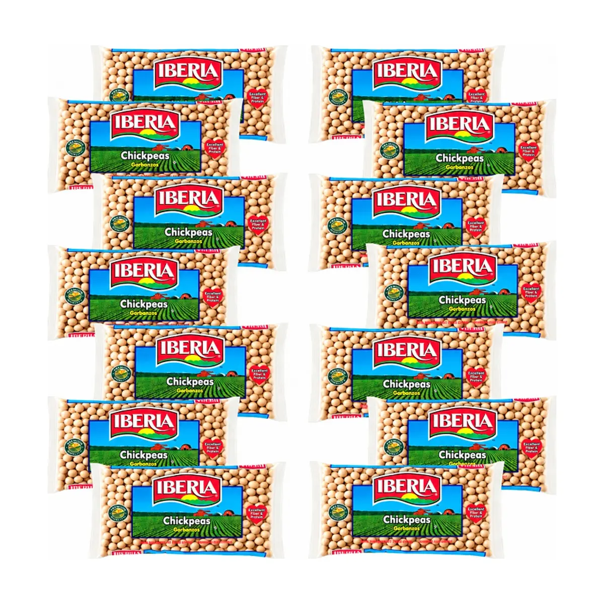 Garbanzos Ibéricos Iberia ( 14 x 340 g / 12 oz) - Miniatura 1