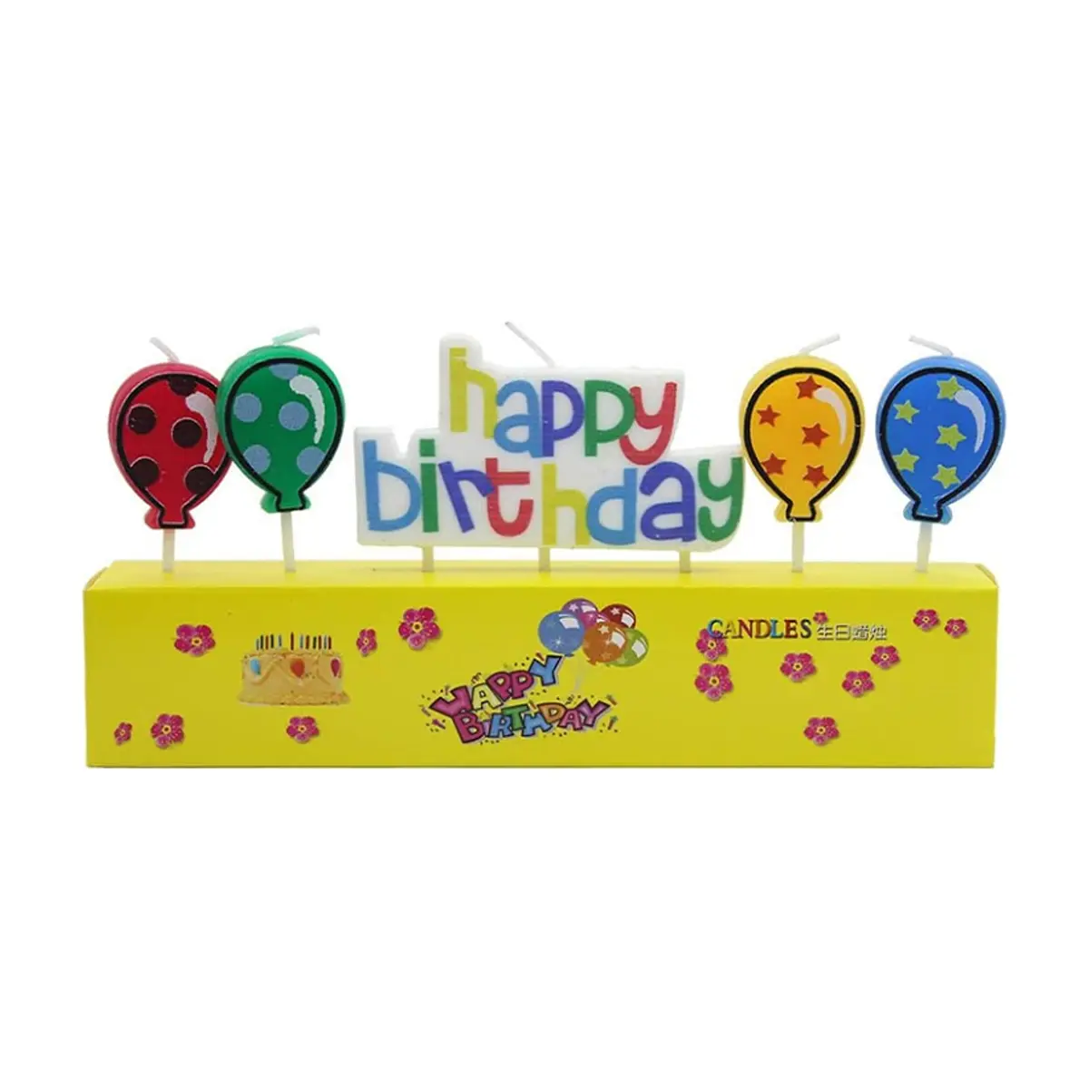 Juego de 5 velas de cumpleaños - Thumbnail 7
